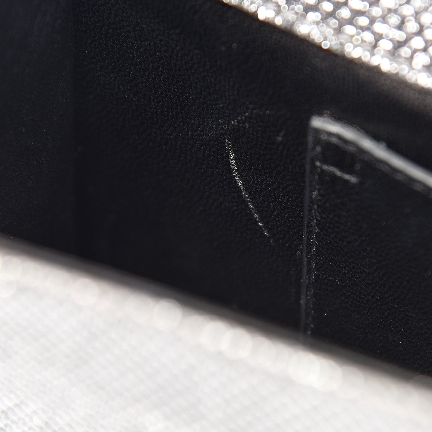 Metallic Canvas Woven Medium Classic Monogram Kate Satchel Silver