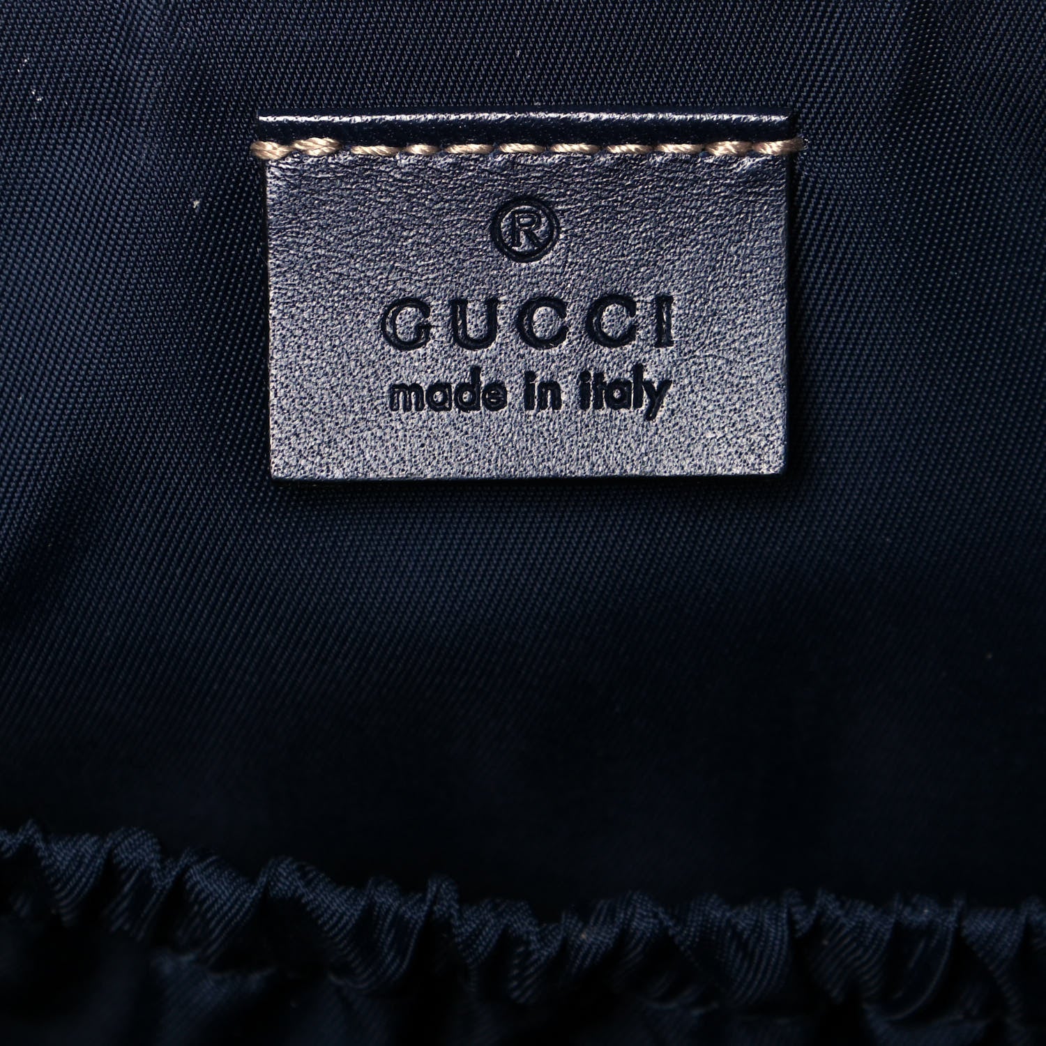 Gucci GG Plus Monogram Messenger Diaper Bag Navy 6 of 15