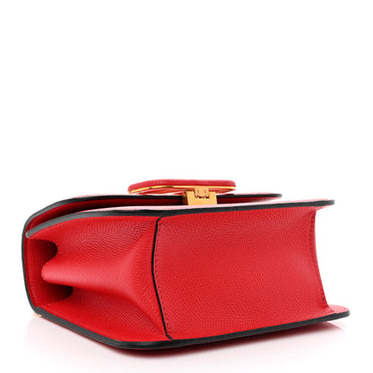 Valentino Garavani Grained Calfskin Small VSling Shoulder Bag Red 4 of 10
