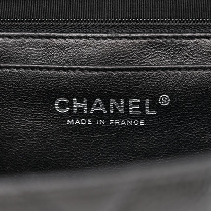 Chanel Caviar Quilted Jumbo Single Flap Black 6 of 13