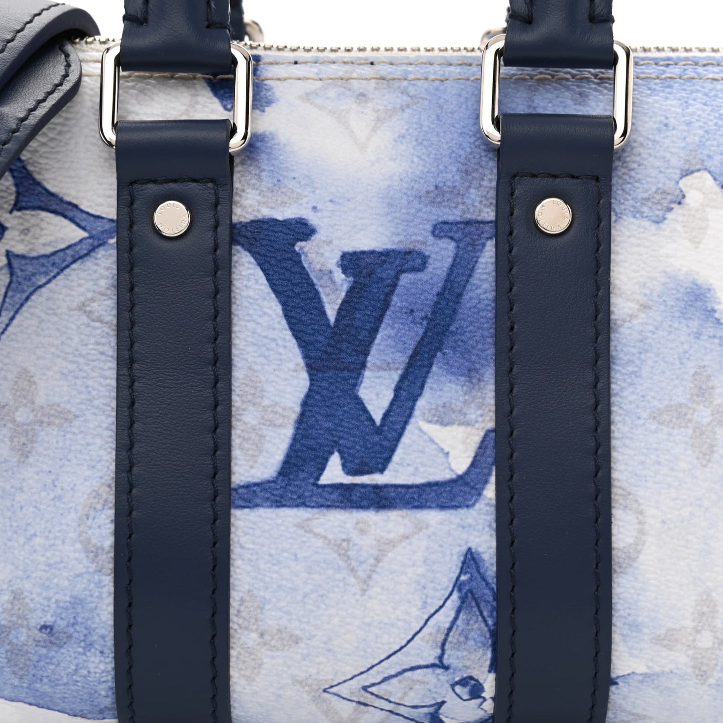 Monogram Watercolor Keepall XS Blue
