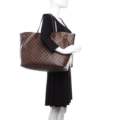Louis Vuitton Damier Ebene Neverfull GM 2 of 16