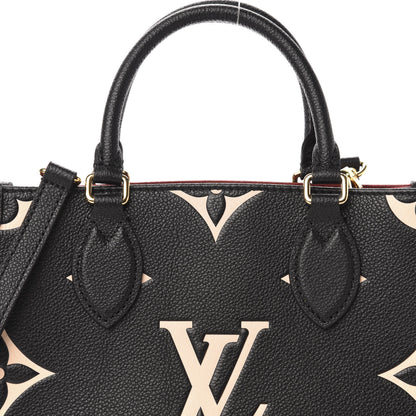 Louis Vuitton Empreinte Monogram Giant Onthego PM Black Beige 11 of 11