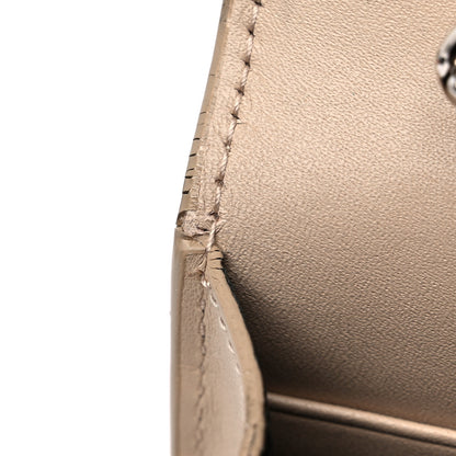 Saint Laurent Smooth Calfskin Classic Monogram Kate Tassel Chain Wallet Nude Powder 11 of 15
