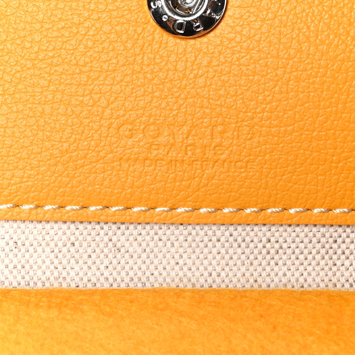 Goyardine Saint Louis PM Yellow