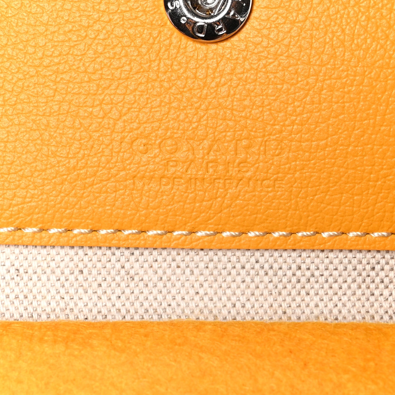 Goyard Goyardine Saint Louis PM Yellow 7 of 11