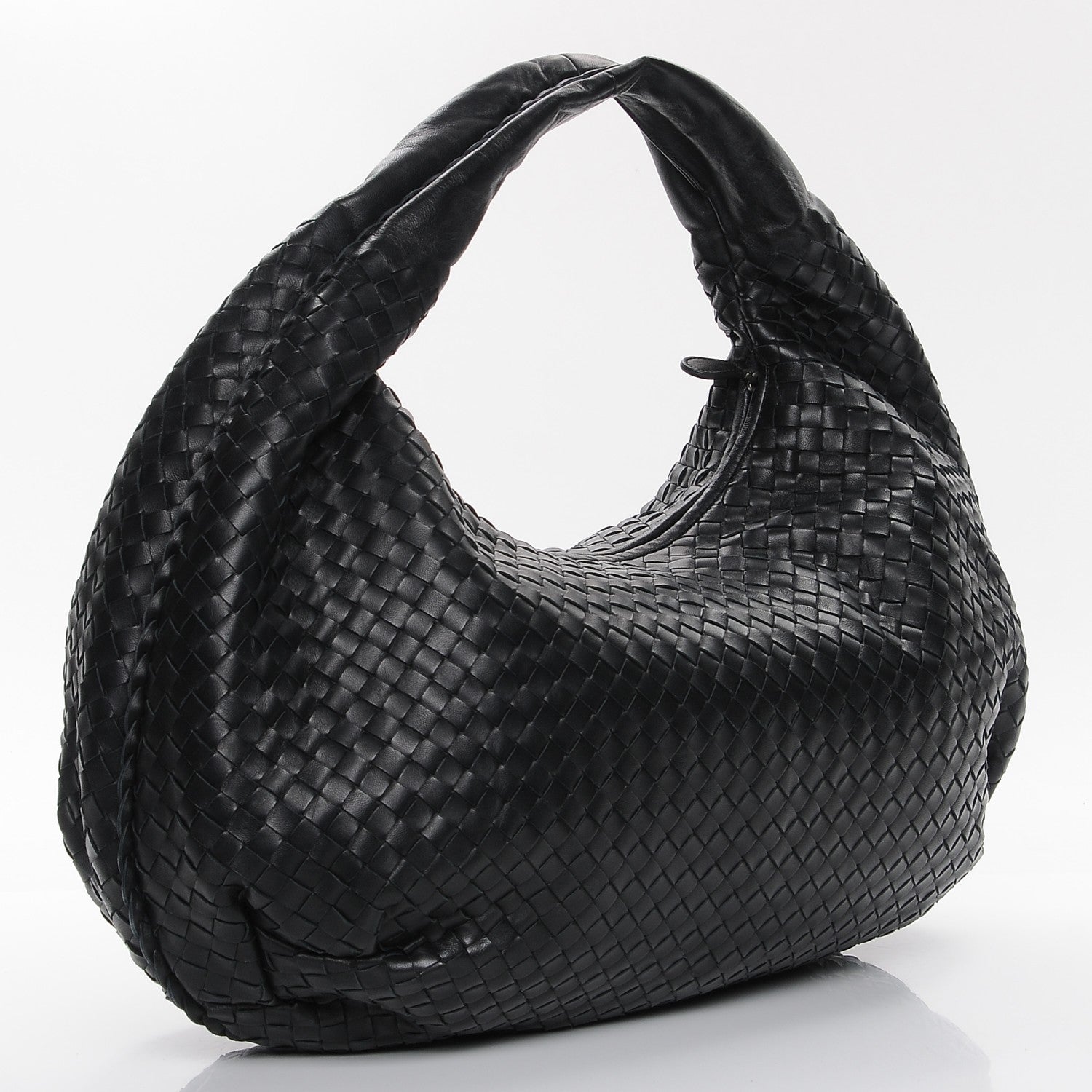 Bottega Veneta Nappa Intrecciato Large Belly Veneta Hobo Nero Black 3 of 8