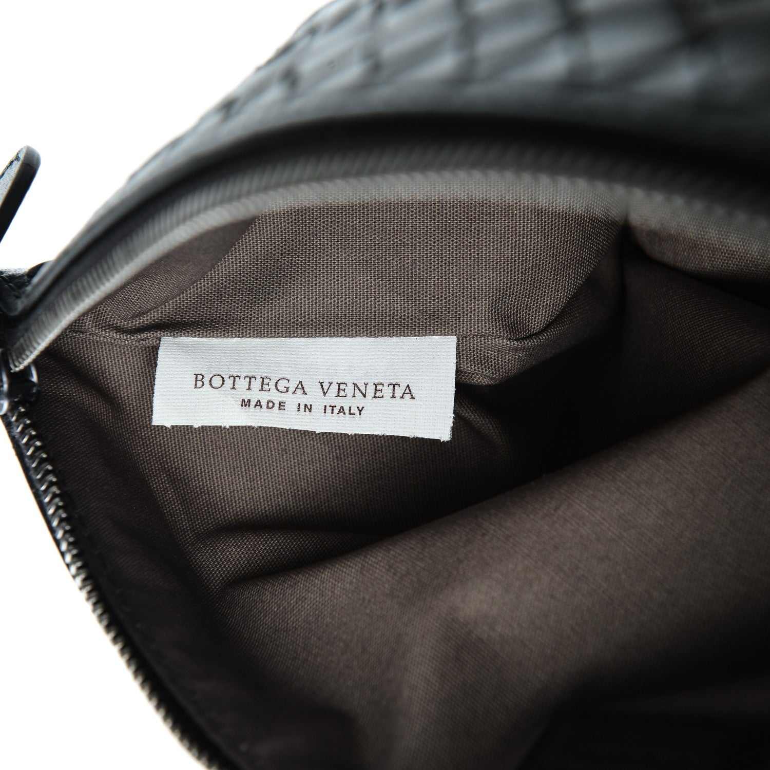 Bottega Veneta Nappa Intrecciato Flat Zip Pouch Nero Black 8 of 8