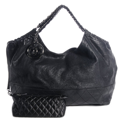 Chanel Calfskin Large Coco Cabas Black 1 of 8