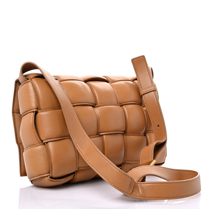 Bottega Veneta Nappa Maxi Intreccio Padded Cassette Crossbody Bag Caramel 3 of 7