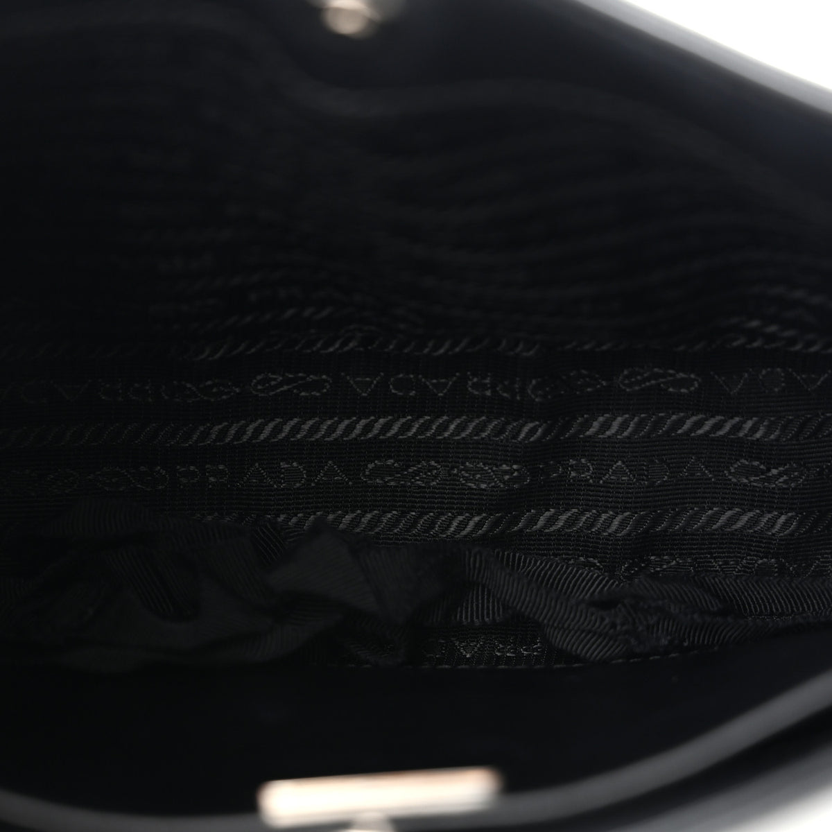 Prada Spazzolato Cleo Shoulder Bag Black 5 of 13