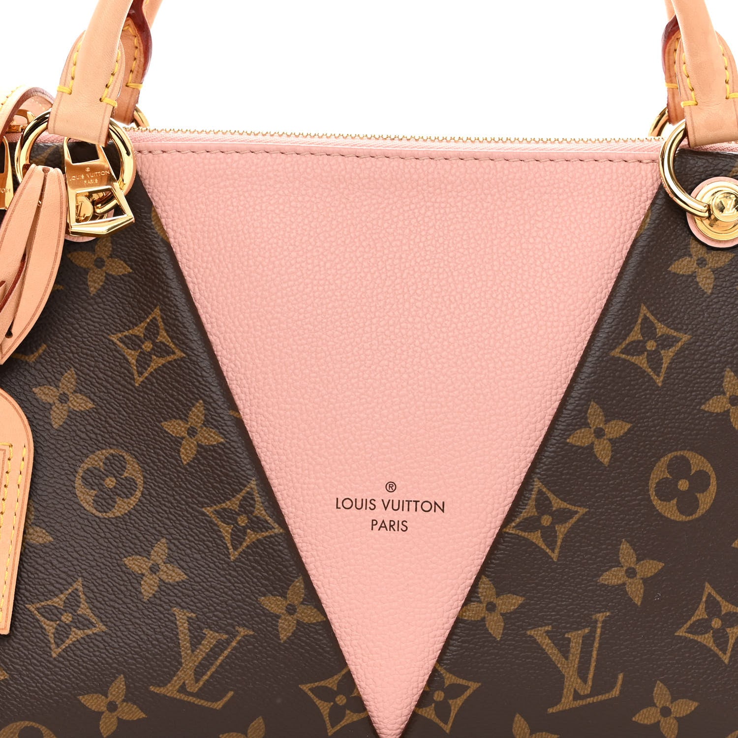 Louis Vuitton Monogram V Tote BB Rose Poudre 7 of 9