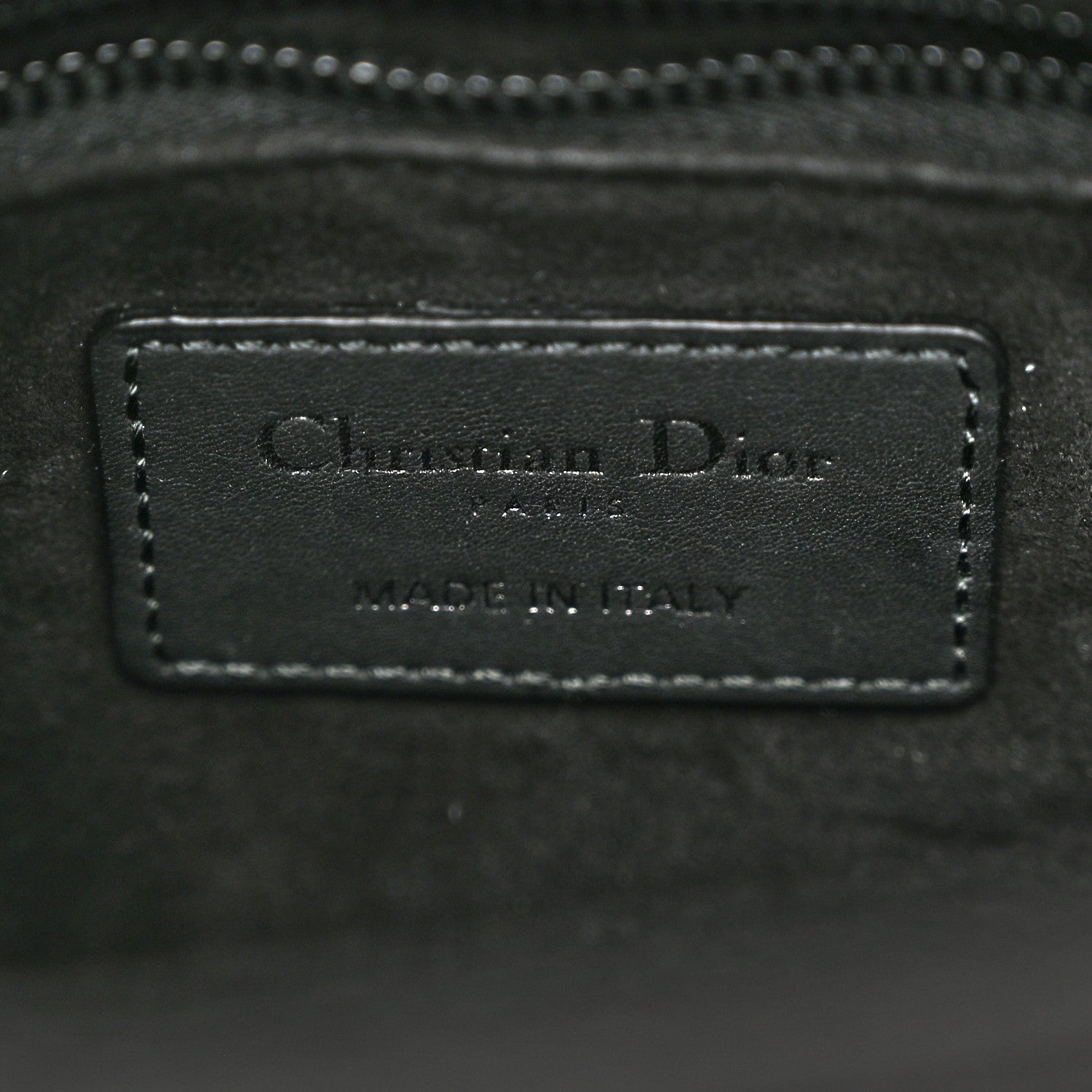 Christian Dior Ultra Matte Calfskin Cannage Small My ABCDior Lady Dior Black 6 of 10