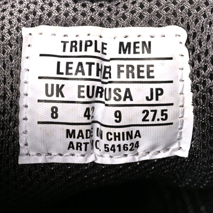 Balenciaga Fabric Mesh Clear Sole Fluo Mens Triple S Sneakers 42 Grey Black 8 of 8