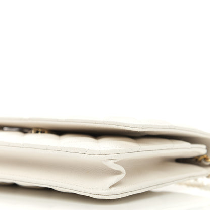 Chanel Caviar Quilted Wallet On Chain WOC White 11 of 12