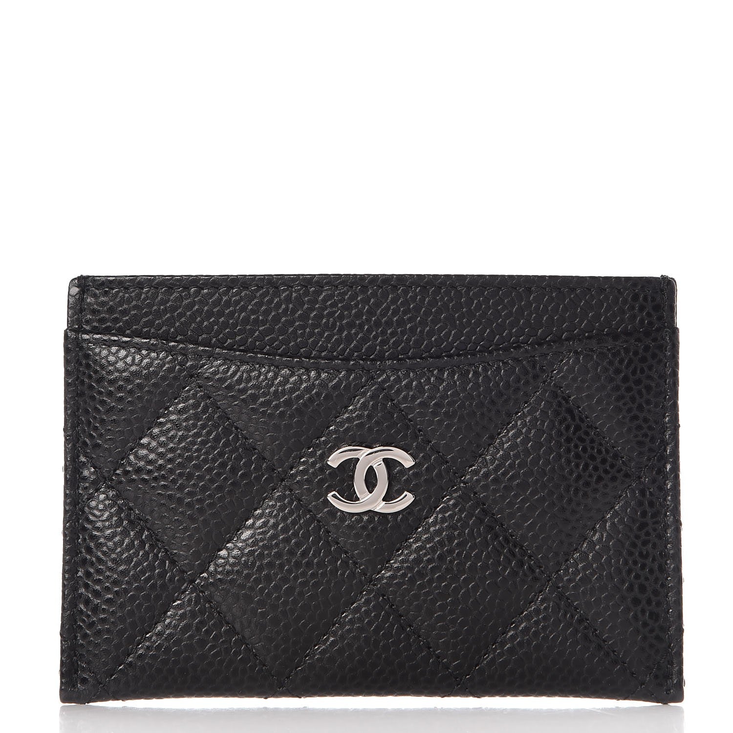 Chanel Caviar Quilted Card Holder Black 1 of 9