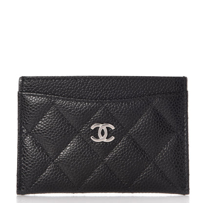 Chanel Caviar Quilted Card Holder Black 1 of 9