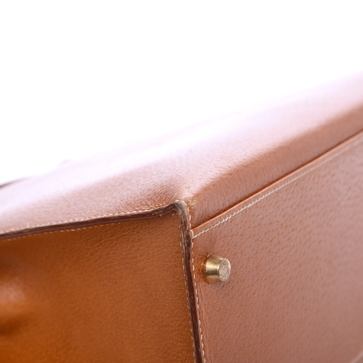 Peau Porc Sellier Kelly 32 Gold