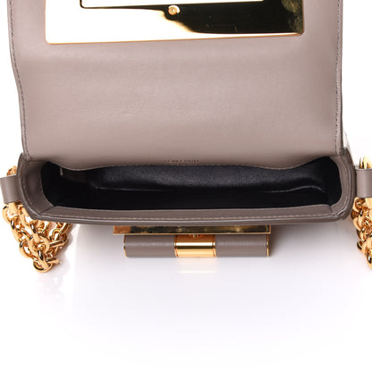 Tom Ford Calfskin Small Natalia Chain Bag Taupe 5 of 10