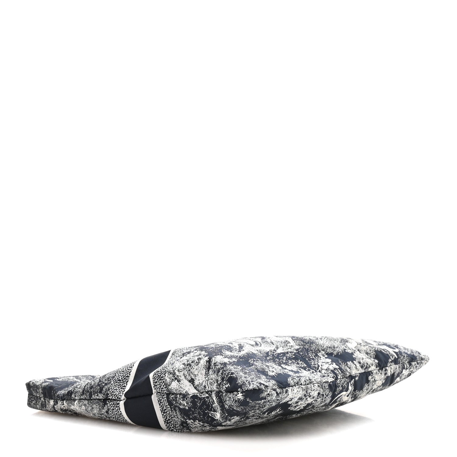 Christian Dior Technical Fabric Toile De Jouy Reverse Diortravel Zipped Pouch Blue Multicolor 4 of 8