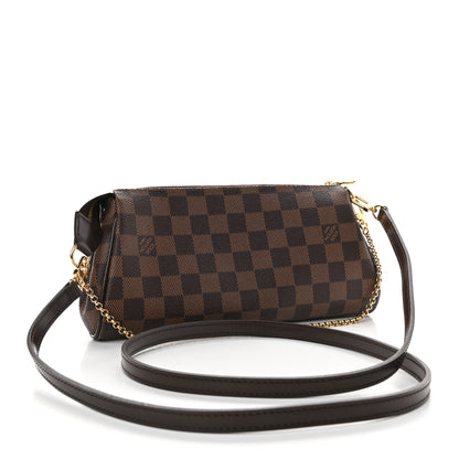 Louis Vuitton Damier Ebene Eva Clutch 3 of 10