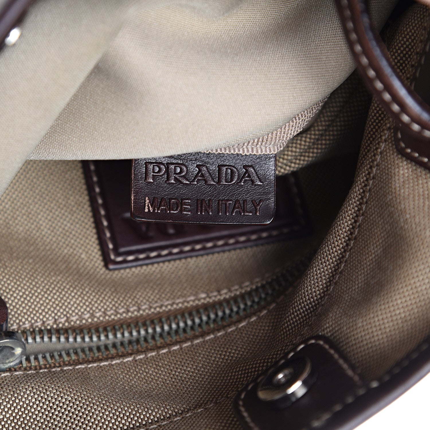 Prada Jacquard Logo Crossbody Corda Bruciato 6 of 15