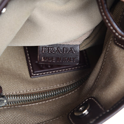 Prada Jacquard Logo Crossbody Corda Bruciato 6 of 15