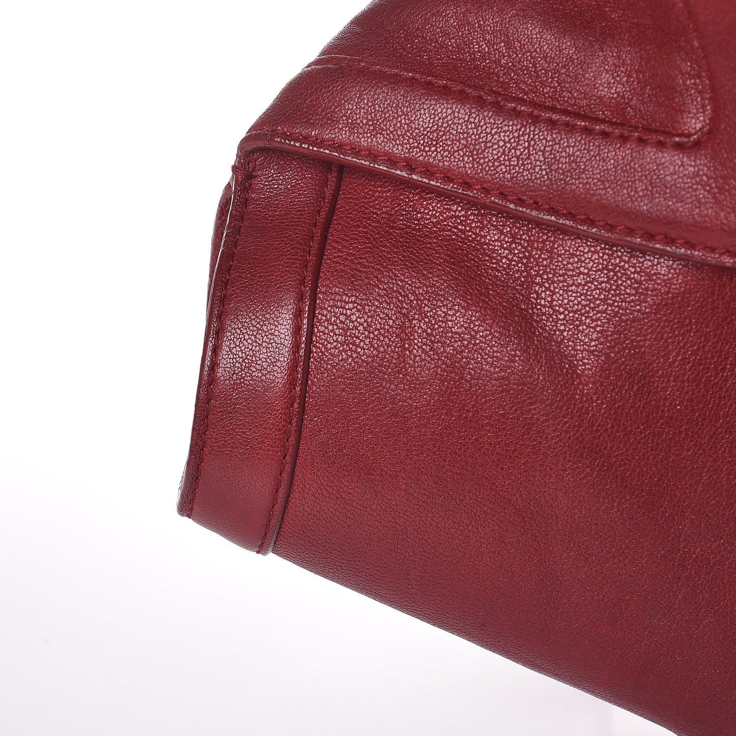 Calfskin De Manta Clutch Red