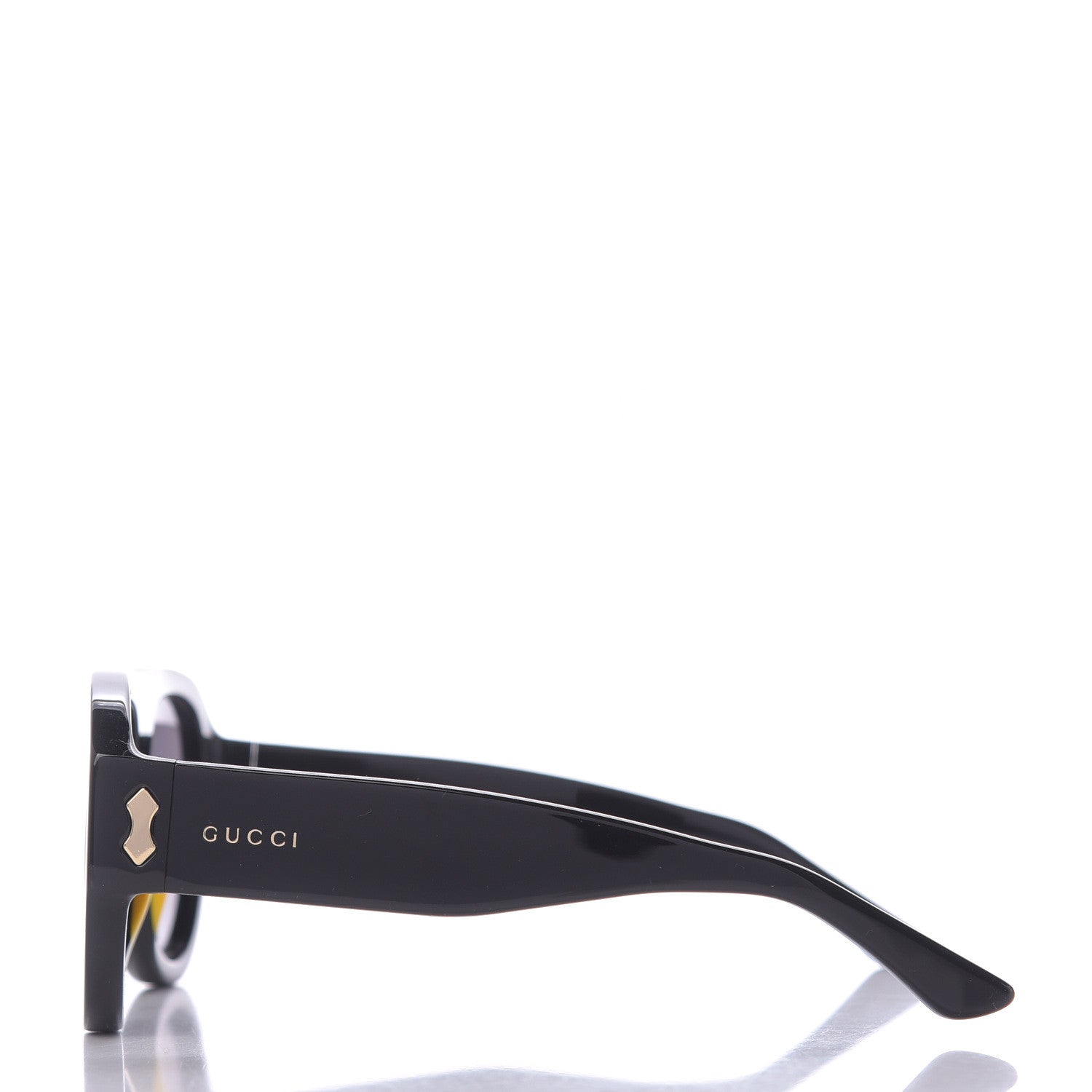 Gucci Acetate Aviator Sunglasses GG0668S Black 3 of 9