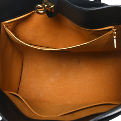 Louis Vuitton Calfskin Monogram Tufting On My Side Black 5 of 9