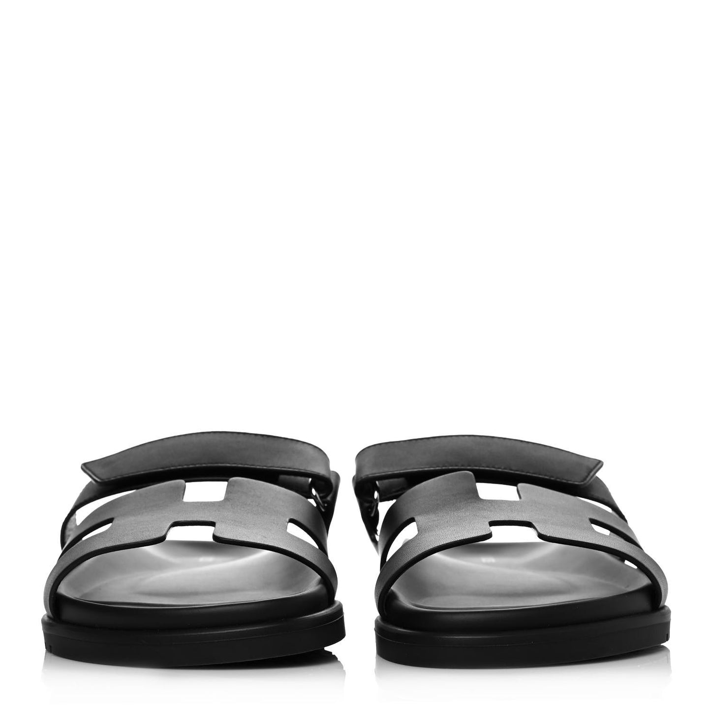 Calfskin Womens Chypre Sandals 40 Black