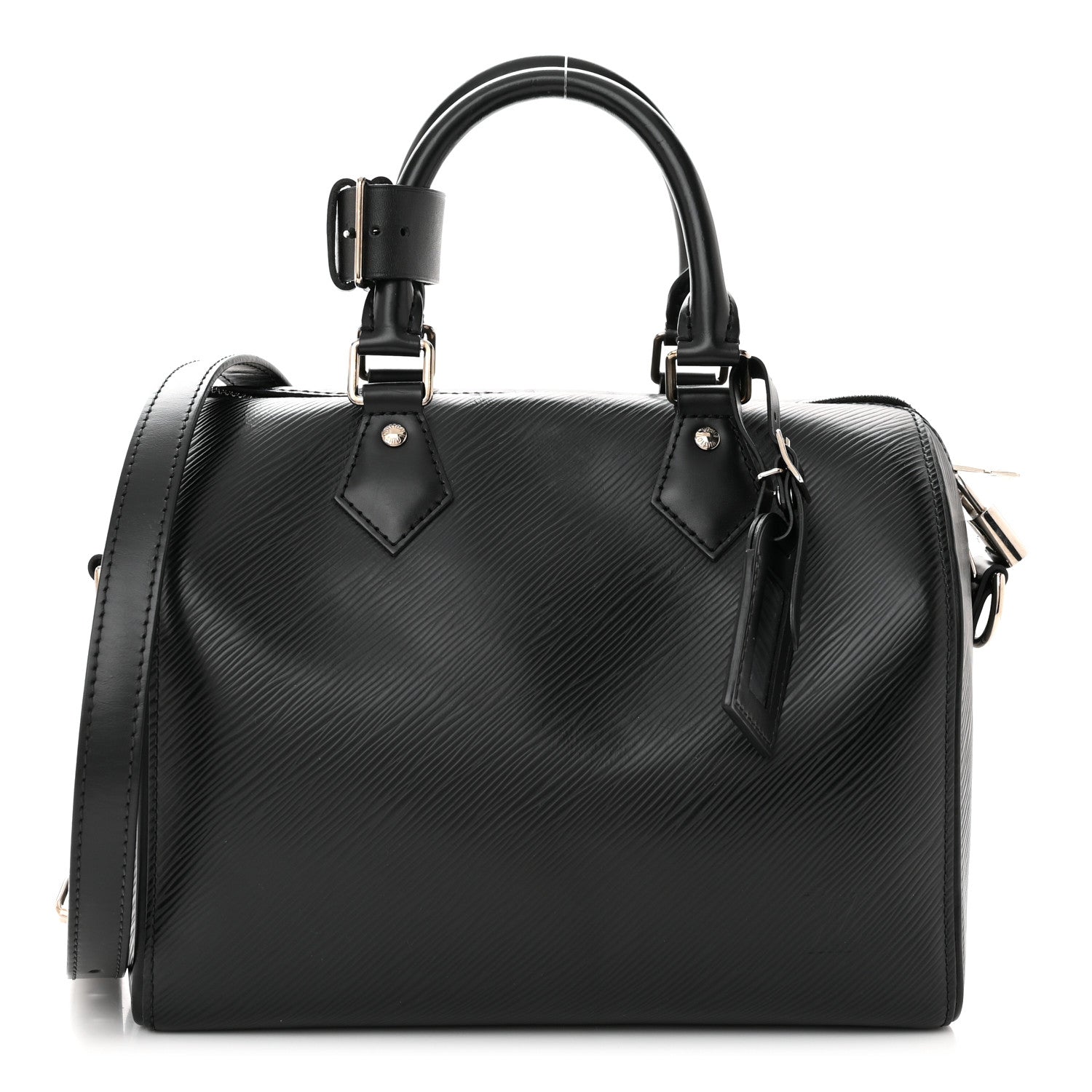 Louis Vuitton Epi Speedy Bandouliere 25 Black 1 of 13