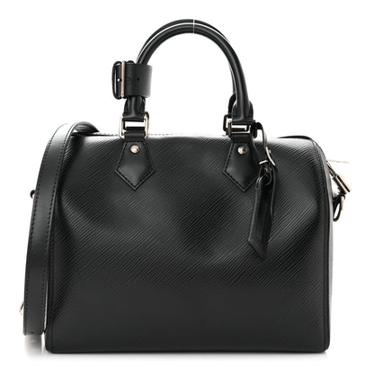 Louis Vuitton Epi Speedy Bandouliere 25 Black 1 of 13