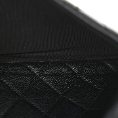 Chanel Caviar Quilted Bowler Black 14 of 14