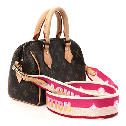 Louis Vuitton Monogram Speedy Bandouliere 20 Fuchsia 3 of 12
