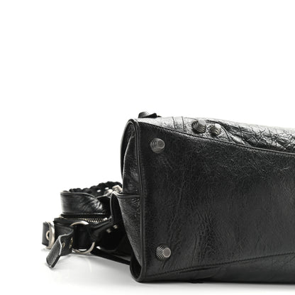 Balenciaga Agneau Arena Neo Cagole City Handbag Black 8 of 9