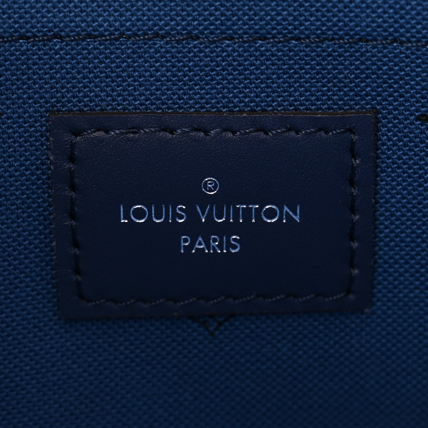 Louis Vuitton Monogram Escale Neverfull MM GM Pochette Blue 6 of 8