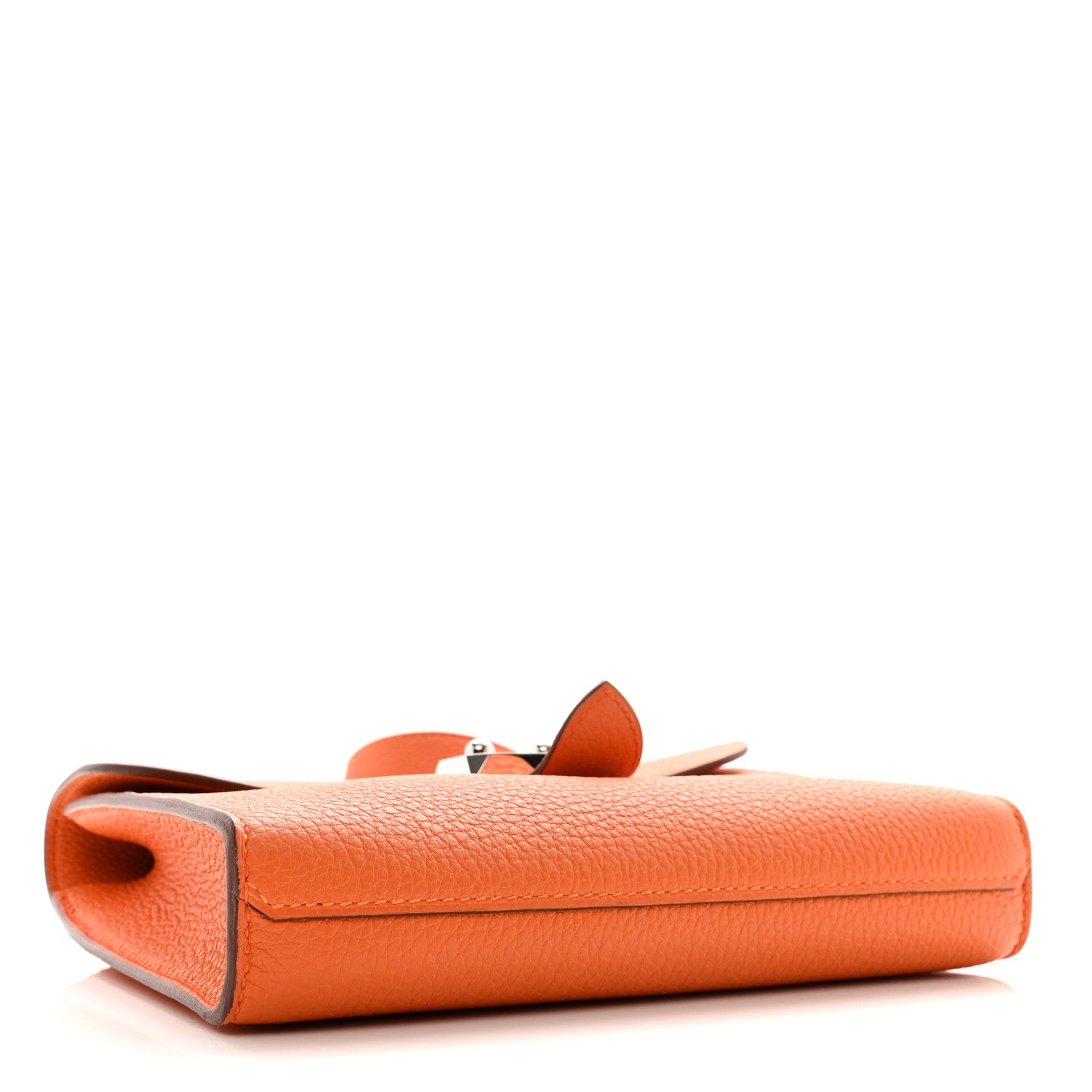 Hermes Togo Sac A Depeches 21 Messenger Bag Orange 4 of 9