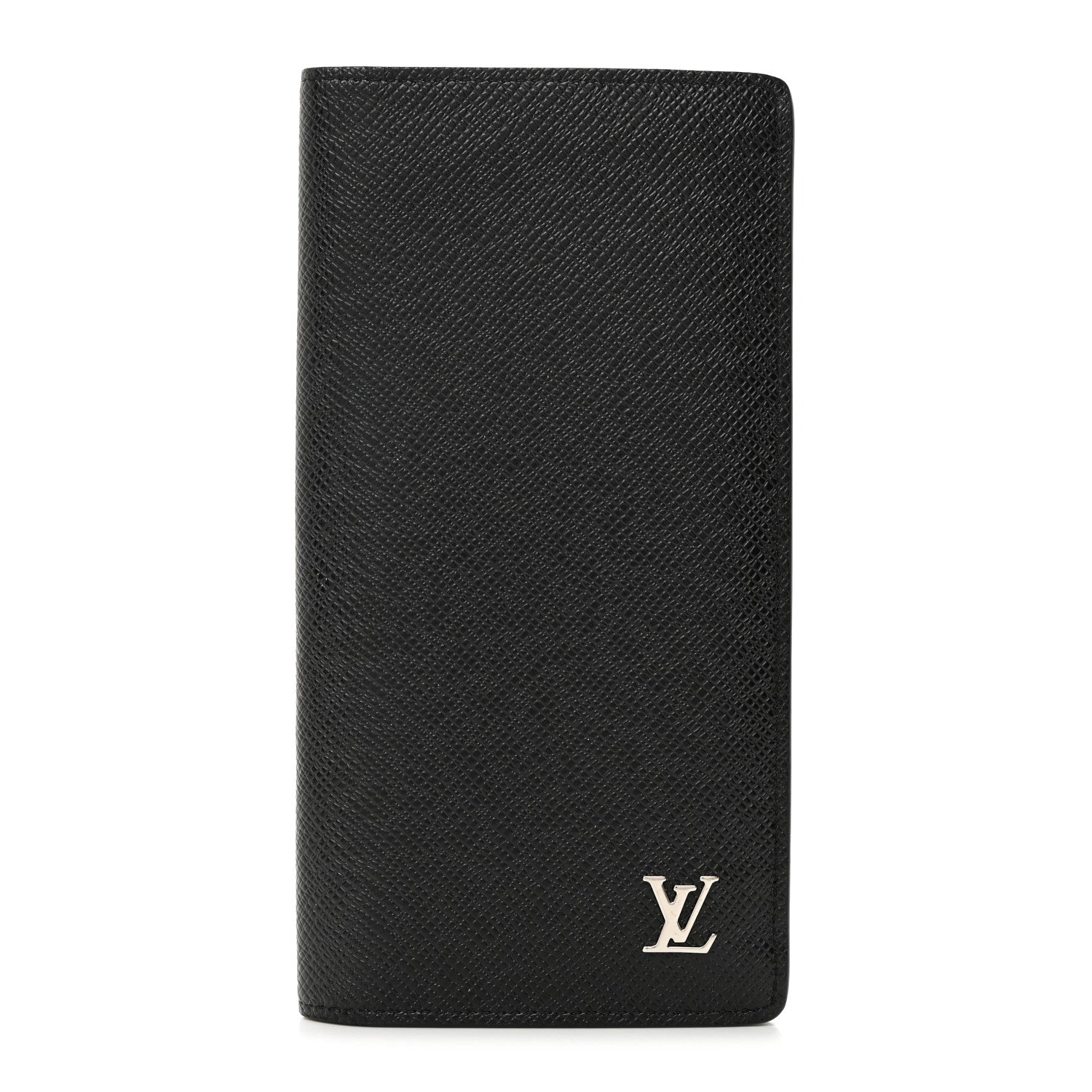 Louis Vuitton LOUIS VUITTON Taiga Brazza Wallet Ardoise 1 of 9