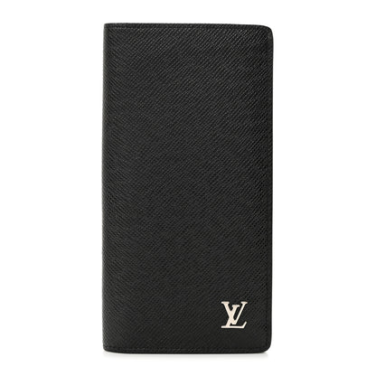 Louis Vuitton LOUIS VUITTON Taiga Brazza Wallet Ardoise 1 of 9