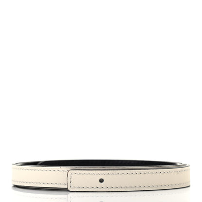 Hermes Swift Epsom 13mm Belt Strap 75 Black Craie 1 of 7
