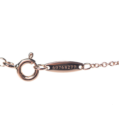 Tiffany 18K Rose Gold Diamond .23ct Elsa Peretti Diamonds by the Yard Pendant Necklace 7 of 9