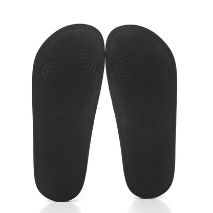 Gucci Rubber GG Monogram Mens Slide Sandals 8 Black 5 of 8