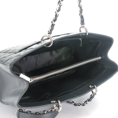 Chanel Caviar Quilted XL Grand Shopping Tote GST Black 5 of 7