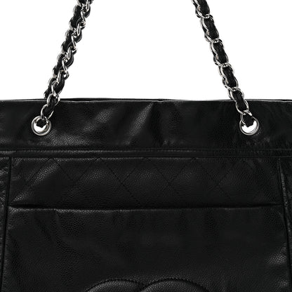 Chanel Soft Caviar Large Timeless CC Shopping Tote Black 8 of 11