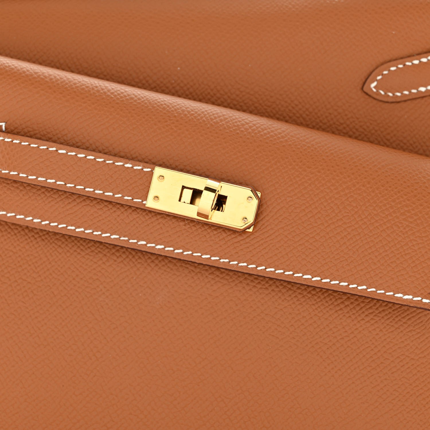 Hermes Epsom Kelly En Desordre Sellier 20 Gold 9 of 12