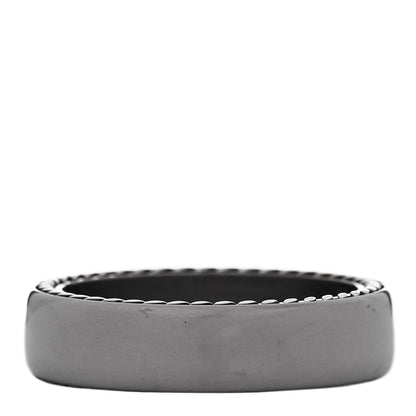 David Yurman Titanium Sterling Silver 6mm Streamline Band Ring 63 10.25 1 of 5
