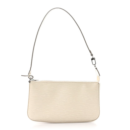 Louis Vuitton Epi Pochette Accessories NM Ivory 1 of 10