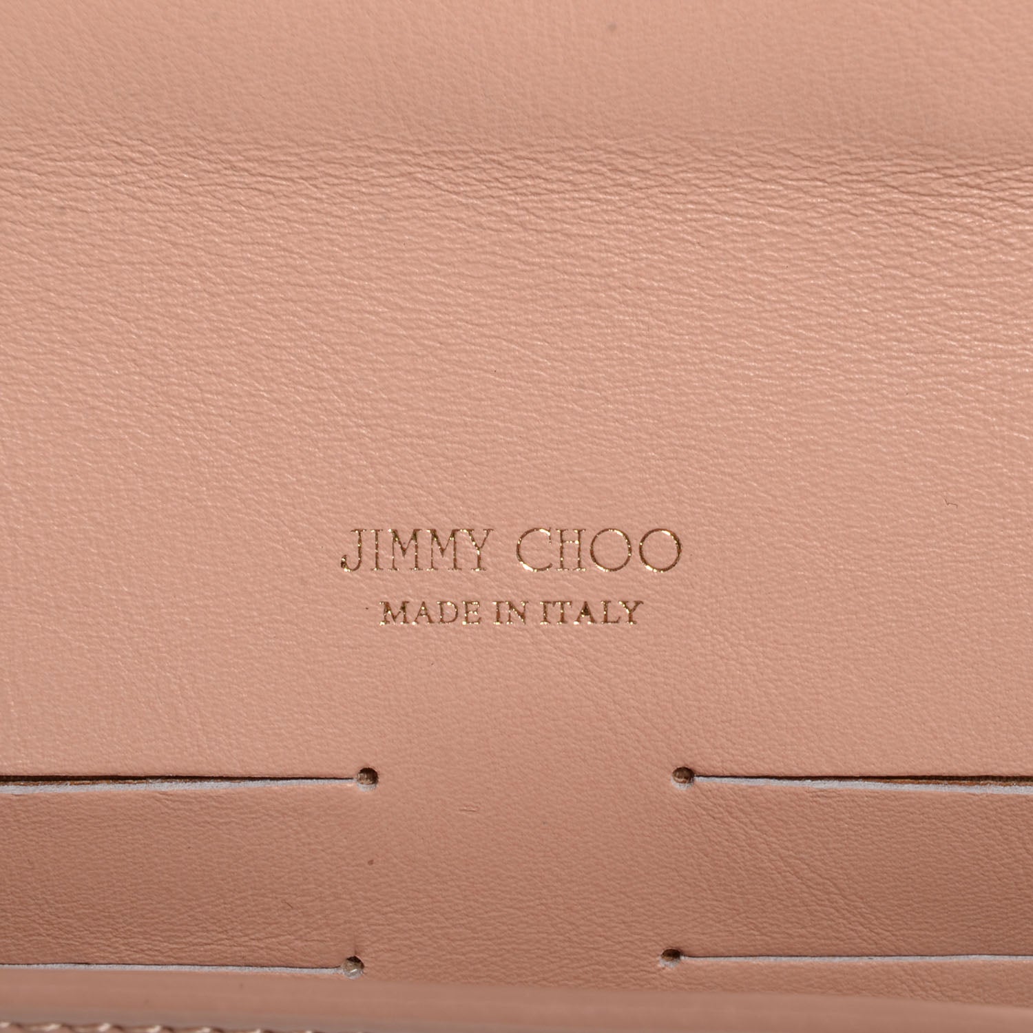 Jimmy Choo Patent Riane Clutch Blush 6 of 7