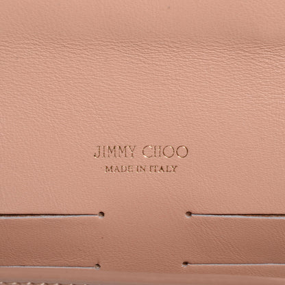 Jimmy Choo Patent Riane Clutch Blush 6 of 7